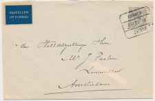 Treinblokstempel : Arnhem - Zwolle IV 1923 