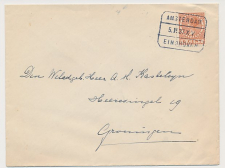 Treinblokstempel : Amsterdam - Eindhoven XV 1937 ( Baarn )