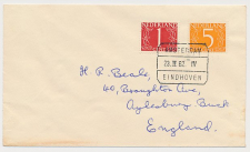 Treinblokstempel : Amsterdam - Eindhoven IV 1962
