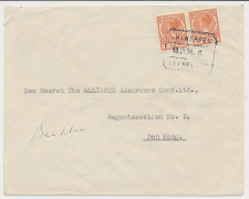 Treinblokstempel : Antwerpen - Antwerpen C 1936 = Foutief