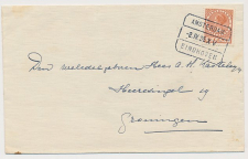 Treinblokstempel : Amsterdam - Eindhoven XV 1935 