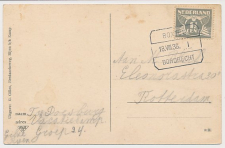 Treinblokstempel : Boxtel - Dordrecht I 1936 ( Gilze Rijen )