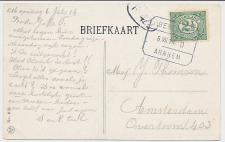 Treinblokstempel : Bentheim - Arnhem D 1914 ( Lochem )