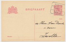 Treinblokstempel : Blokzijl - Zwolle II 1920 