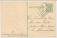 Treinblokstempel : Delfzijl - Zuidbroek I 1929 ( Nieuw Scheemda 