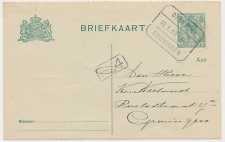 Treinblokstempel : Delfzijl - Groningen III 1918 (Eekwerd )