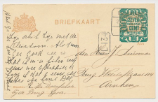 Treinblokstempel : Enschede - Arnhem D 1921 ( Goor )
