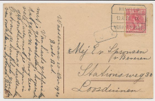 Treinblokstempel : Haarlem - s Gravenhage IX 1920 ( Wassenaar )