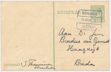 Treinblokstempel : Kerkrade - Sittard C 1931 ( Heerlerbaan )
