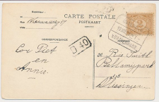 Treinblokstempel : Naaldwijk - s Gravenhage I 1922
