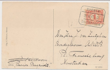 Treinblokstempel : Rhenen - Driebergen D 1917 