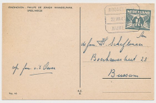 Treinblokstempel : Roosendaal - Nijmegen z 1946 ( Eindhoven )