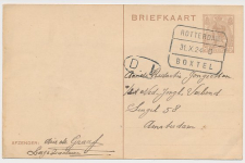 Treinblokstempel : Rotterdam - Boxtel D 1924 ( Lage Zwaluwe )