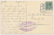 Treinblokstempel : Rotterdam - Eindhoven D 1935 ( Moerdijk )