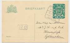 Treinblokstempel : Rotterdam - Nijmegen III 1921