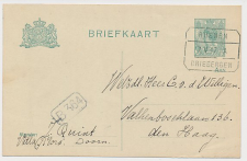Treinblokstempel : Rhenen - Driebergen A 1917 ( Doorn )