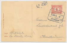 Treinblokstempel : Rhenen - Arnhem IV 1916 ( Doorwerth )