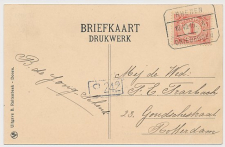 Treinblokstempel : Rhenen - Driebergen A 1915