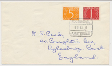 Treinblokstempel : Roosendaal - Amsterdam E 1962