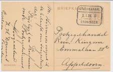 Treinblokstempel : Stadskanaal - Groningen D 1926 ( Veendam )