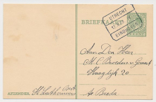 Treinblokstempel : Utrecht - Endhoven IV 1928 ( Best )
