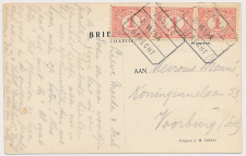 Treinblokstempel : Zwolle - Utrecht A 1919 ( Voorthuizen )