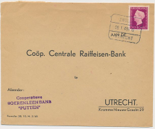 Treinblokstempel : Zwolle - Utrecht G 1949 ( Putten )