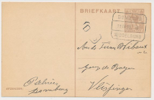 Treinblokstempel : Domburg - Middelburg B 1925