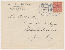 Firma envelop Gorinchem 1913 - Exporteur