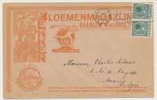 Firma envelop Haarlem 1939 - Bloemenmagazijn / Fleurop