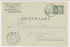 Firma briefkaart Kampen 1911 Koloniale waren - Scheepsbehoeften