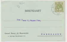 Firma briefkaart Maastricht 1917 - Grand Bazar