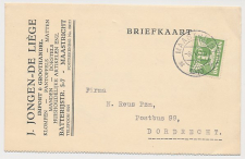 Firma briefkaart Maastricht 1940 - Klompen - Manden - Borstels