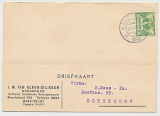 Firma briefkaart Maastricht 1940 - Verfwaren - Behangsel etc.