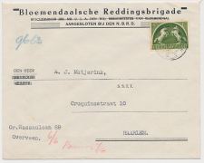 Envelop Overveen 1944 - Bloemendaalsche Reddingsbrigade