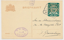 Briefkaart Roden 1921 - Notaris