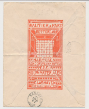 Firma envelop Rotterdam 1907 - Marmer - Tegels - Bouwmateriaal