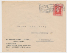 Firma envelop Rotterdam 1946 Algemeene Bestel Centrale - Vervoer