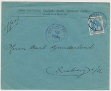 Firma envelop Roermond 1915 - Chemische Fabriek - Censuur