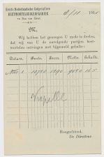 Firma briefkaart Sas van Gent - Beetwortelsuikerfabriek