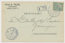 Firma briefkaart Steenwijk 1910 - Firma R. Talen