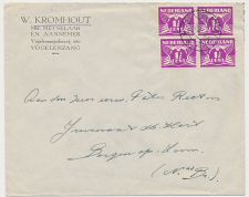Firma envelop Vogelenzang 1932 - Metselaar - Aannemer 