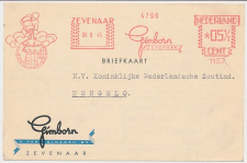 Firma briefkaart Zevenaar 1945 - Gimborn - Inktpot - Globe 