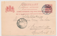 Briefkaart G. 66 A-krt. Berlijn Duitsland - s Gravenhage 1906