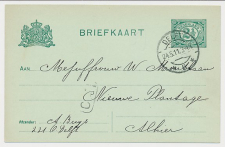 Briefkaart G. 80 a II Locaal te Delft 1911