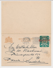 Briefkaart G. 177 II s Gravenhage - Amsterdam 1924
