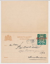 Briefkaart G. 177 II Zwolle - Amsterdam 1924