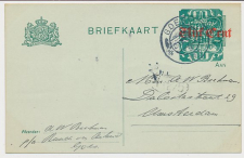 Briefkaart G. 180 a I Goes - Amsterdam 1921
