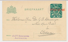 Briefkaart G. 183 II Hoogwoud - Obdam 1922