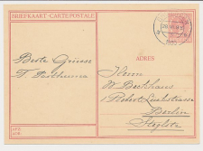 Briefkaart G. 227 l ( Zierikzee ) Groningen - Duitsland 1930
